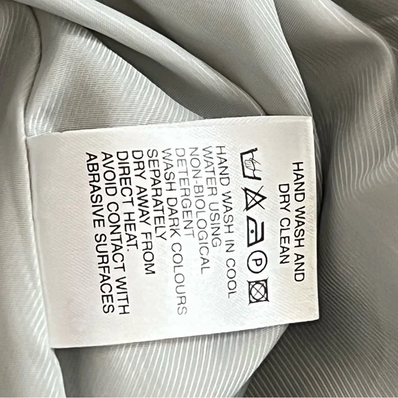 Karen Millen Detachable sleeves zippers and pocket Jacket size 8 - Picture 12 of 15